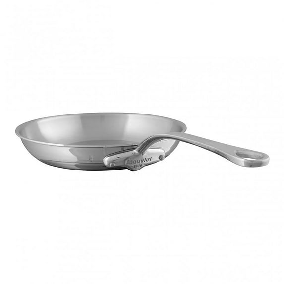 Mauviel M'Cook 8 Inch Stainless Steel Round Frying Pan
