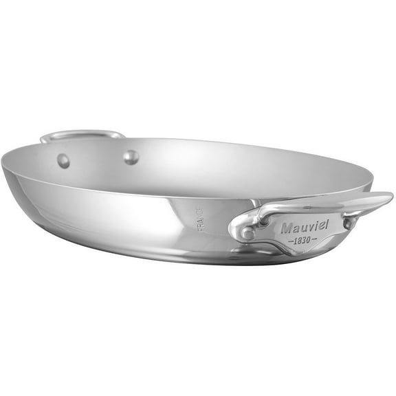 Mauviel M'Cook Oval Pan with Handles (13.7")