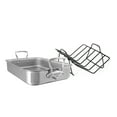 thumbnail image 1 of Mauviel M'Cook 5 Ply Stainless Steel 5217.15 15.7 by 11.8-Inch Rectangular Roasting Pan and Rack with Cast Stainless Ste, 1 of 4
