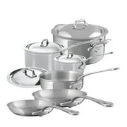 Mauviel MCook Stainless Steel 10 Piece Cookware Set
