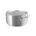 thumbnail image 1 of Mauviel M'urban 4 Stainless Steel Cocotte With Lid and Cast Stainless Steel Handles, 6.2-Qt, 1 of 4