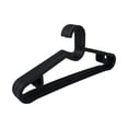 thumbnail image 1 of Mauxuk 10 Pack Heavy Duty Plastic Clothes Hangers - Sturdy Black Hangers for Shirts, Jackets, Sweaters - Durable & Non-Slip (1.04lb), 1 of 6