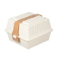 thumbnail image 1 of Mauxuk 2-Pack Microwave-Safe Bento Boxes, Leak-Proof Lunch Containers with Snap Closure, Stackable for Picnics & Takeout, Durable Plastic, 5.51x5.51x4.33 Inches, 1 of 6