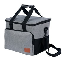 Mauxuk 27L Insulated Cooler Bag for Picnic & Camping, Waterproof Thermal Lunch Tote with Shoulder Strap, Large Capacity 7.1 Gallon Outdoor Ice Bag for BBQ, Beach, Hiking