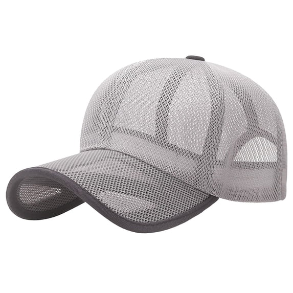 Mauxuk Breathable Mesh Baseball Cap for Men and Women | Adjustable Sun Hat for Outdoor Sports | Lightweight, Moisture-Wicking Cap for Hiking and Travel