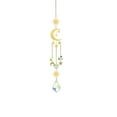 thumbnail image 1 of Mauxuk Crystal Wind Chimes for Home Decor - Elegant Metal Wind Chime with Transparent Crystal, Handcrafted Design for Living Room, Bedroom, Christmas Gift, 19.68 Inches, 1 of 4