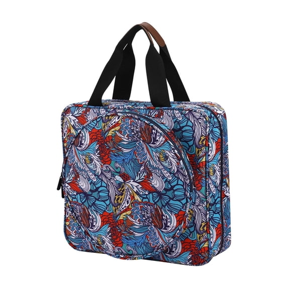 Mauxuk Embroidery Storage Bag - Multi-Layer Tote with Waterproof Oxford Cloth, Large Capacity Knitting Tool Organizer with Durable Zipper for Versatile Use