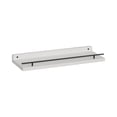 thumbnail image 1 of Mauxuk Floating Wall Shelf for Bathroom Kitchen - Wooden Storage Rack with Towel Hanger & Projector Stand - Modular Design - 33lb Load - Brown, 1 of 6
