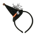 thumbnail image 1 of Mauxuk Halloween Witch Headband - Spooky Hair Accessory with Skull & Veil for Party, Themed Photography, Comfortable & Non-Slip, 1 of 6