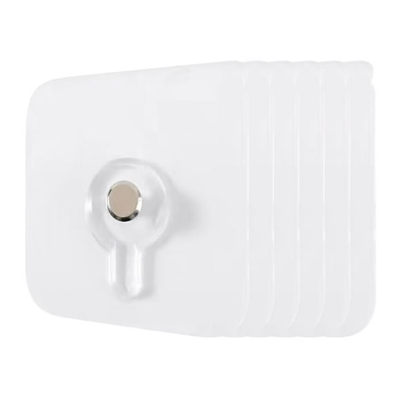 Mauxuk Heavy Duty Self-Adhesive Hooks No Drilling Picture Hangers 5lb Capacity for Home Decor Photos Posters Walls