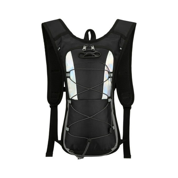 Mauxuk Hydration Backpack for Hiking Running Cycling - Durable Lightweight Hydropack with Adjustable Straps and Reflective Safety Trim - Ideal for Outdoor Sports and Adventures