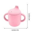 thumbnail image 1 of Mauxuk Infant Silicone Sippy Cup Leak-Proof Training Straw Cup BPA Free Soft Nozzle Dishwasher Safe 10 oz Non-Toxic Food Grade Materials Toddler Drinkware, 1 of 5