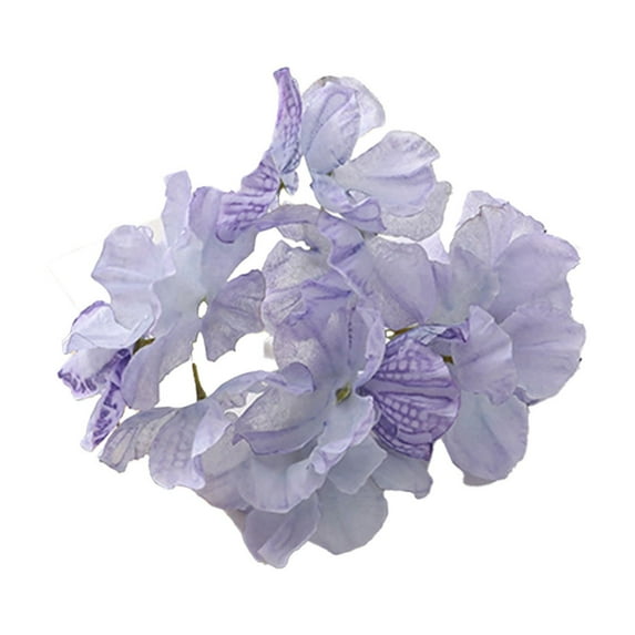 Mauxuk Lifelike Silk Flower Heads for DIY Decor - Realistic Cloth Flowers, Handmade Floral Arrangement, 10 Pack, 3.94 x 3.15 Inches, Wedding & Home Decoration