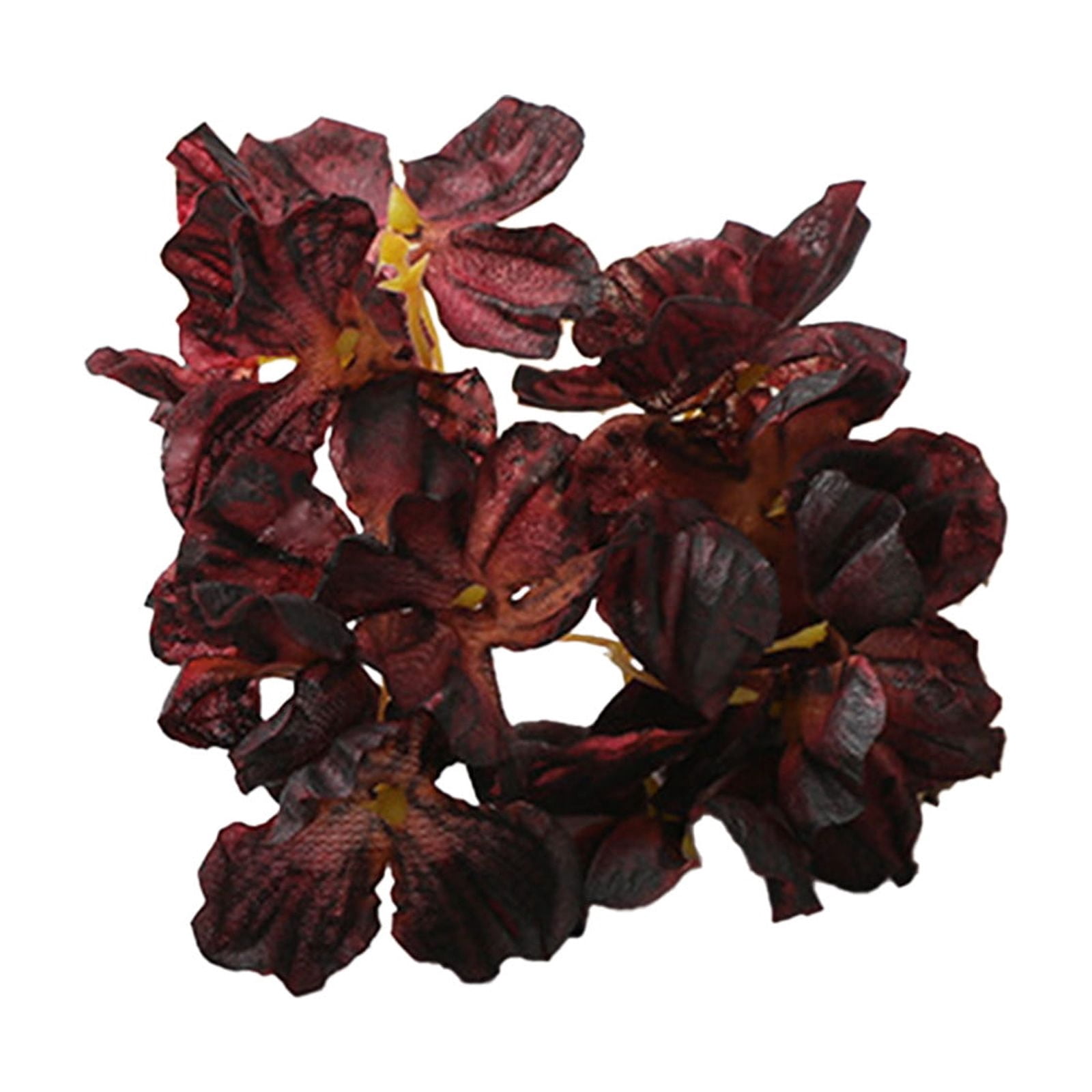 Mauxuk Lifelike Silk Flower Heads for DIY Decor - Realistic Cloth ...