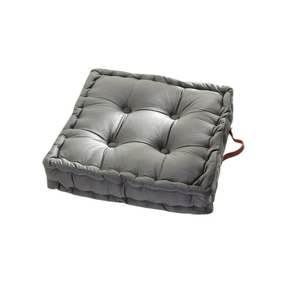 Mauxuk Memory Foam Floor Cushion - Thickened Square Tatami Pillow - 16.54 Ergonomic Support for Meditation, Gaming & Office - Premium Nylon/Spandex - Ultra Soft & Durable