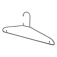 thumbnail image 1 of Mauxuk Non-Slip Hangers for Clothes, Space-Saving Plastic Hangers with Anti-Slip Strips, Multi-Function Hangers for Drying Wet Items and Organizing Wardrobe - Set of 10 Hangers, 1 of 7