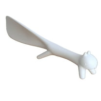 Mauxuk Portable Shoe Horn for Kids, Cute Squirrel Design, Lightweight Plastic, Effortless Shoe Protection, Compact & Travel Friendly, Hygienic Shoe Accessory for All Footwear Types