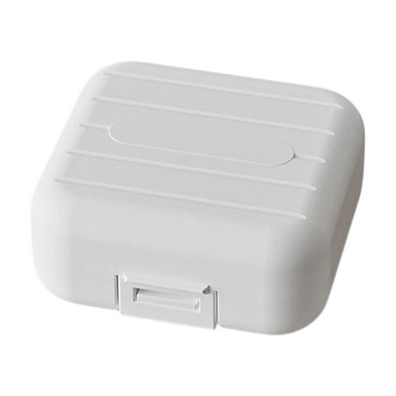 Mauxuk Portable Vitamin Organizer with 7 Compartments - Travel Pill Case for Supplements, Fish Oil & Medication - Compact and Durable Storage Box for Wallet or Bag - Ideal for Travel & Business Trips