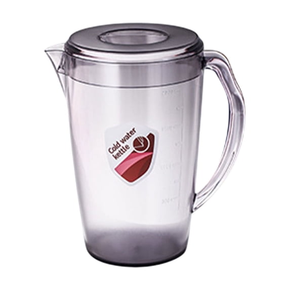 Mauxuk Premium Clear Plastic Pitcher with Lid - Large 1.07lb Iced Tea & Lemonade Pitcher, Leak-Proof, BPA-Free, Easy-Pour Spout for Parties, BBQ, Home & Restaurants