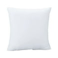 thumbnail image 1 of Mauxuk Premium Down Alternative Pillow Insert - 18x18 Inch Hypoallergenic Polyester Fiber Fill, Soft Fluffy Decorative Pillow Form (White), 1 of 6