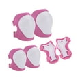 thumbnail image 1 of Mauxuk Premium Protective Gear Set for Roller Skating & Cycling - Knee Pads, Elbow Pads, Wrist Guards - Adjustable Breathable Safety Equipment - Durable Plastic Construction (0.44lb), 1 of 6