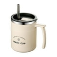 thumbnail image 1 of Mauxuk Premium Stainless Steel Travel Mug - Double Wall Vacuum Insulated Coffee Thermos - 16oz Leak Proof Tumbler with Handle & Lid - Gifts, 1 of 6