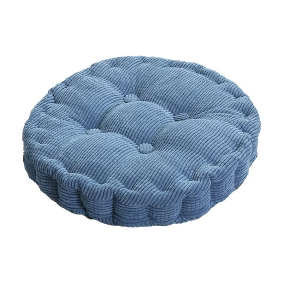 Mauxuk Premium Thick Floor Pillow & Mat - Ultra Soft Corduroy Tatami Cushion for Living Room, Balcony, Yoga - 15.75x15.75 Inches, Cloud-Like Support