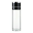 thumbnail image 1 of Mauxuk Premium Vacuum Insulated Travel Mug - Stainless Steel Thermos Flask with Leak-Proof Lid, 16oz Coffee Tumbler for Office, Car, Outdoor, Hot & Cold Drinks, Silver, 1 of 6