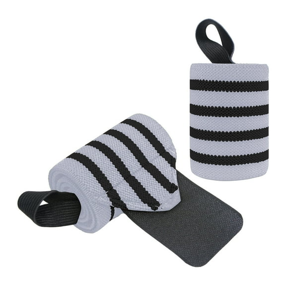 Mauxuk Premium Weight Lifting Wrist Straps with Thumb Loop – Adjustable Gym Wrist Support for Boxing & Tennis, Breathable Polyester, Fits Men & Women (2-Pack)