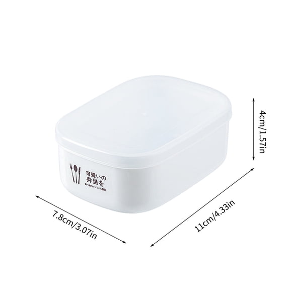 Mauxuk Reusable Food Storage Containers, Clear Plastic Freezer-Safe with Lid, Leakproof & Microwave Safe, 280ml (0.07lb)