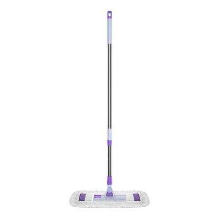 Mauxuk Rotating Flat Mop for Floor Cleaning, 2-in-1 Wet and Dry Mop, Hands-Free Washing, for Tile & Wooden Floors, Lightweight 1.54lb, Khaki