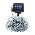 thumbnail image 1 of Mauxuk Solar Flower String Lights Outdoor, 20 LED Cherry Blossom Lights with 8 Modes, Waterproof Solar Powered for Garden Patio Yard Wedding Christmas Decoration, 16.4ft, 1 of 7