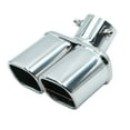thumbnail image 1 of Mauxuk Stainless Steel Exhaust Pipe Cover, Car Modified Tailpipe Decoration, High Versatility Auto Accessory for Unique Automotive Style, 1 of 6