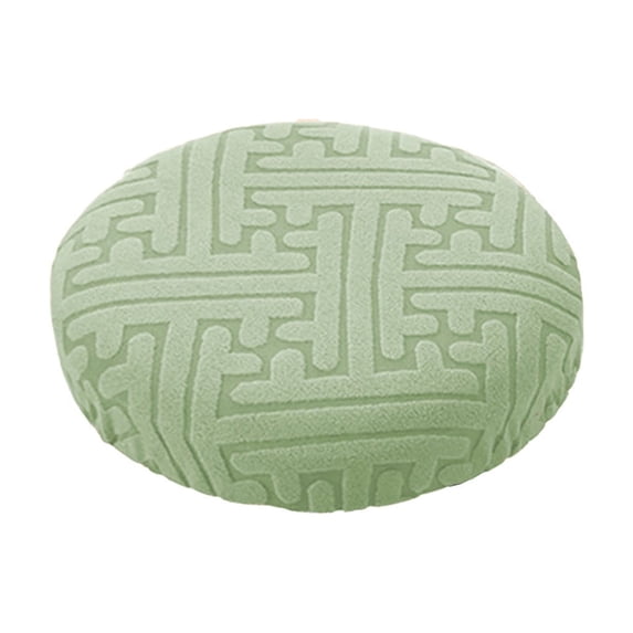 Mauxuk Stool Covers, Round Bar Stool Covers, Slip-Resistant Seat Cover with Elastic Bands, Sturdy and Elastic Dining Chair Cover for Extra Protection(Green)