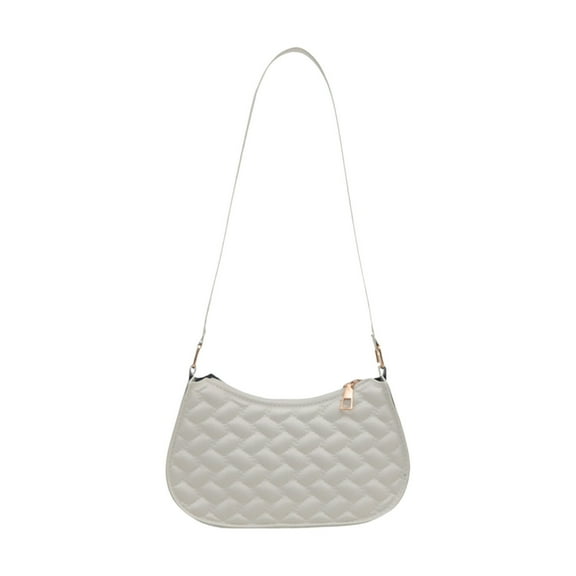 Mauxuk Womens Casual PU Leather Shoulder Bag, Adjustable Strap, Lightweight 0.19lb, Fits Phone Wallet Keys, for Work Travel Shopping (Black)