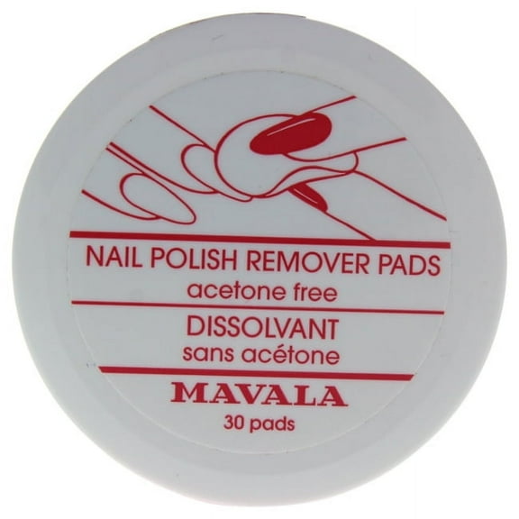 Mavala Nail Polish Remover Pads by Mavala Switzerland - 30 Pack Pads