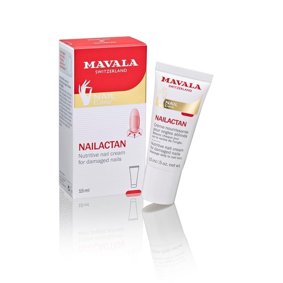 Mavala Nailactan Nail Cream for Damaged Nails (Tube) 0.5 oz