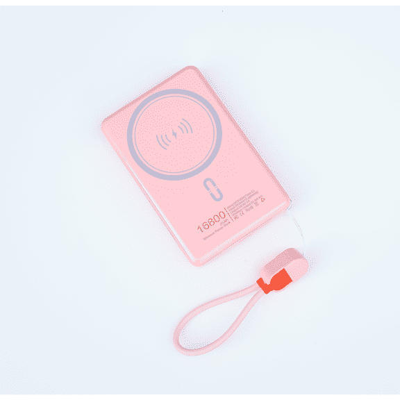 Mavark Magnetic Power Bank 16800mAh Portable Charger with Cables 22.5W Fast Charging, USB-C External Battery Pack for iPhone 16/15/14/13 Pro, Android, Samsung Galaxy & More