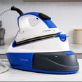 thumbnail image 1 of Reliable Maven 1L Home Ironing Station with Ceramic Soleplate and Auto Shut-Off, White & Blue, 1 of 7