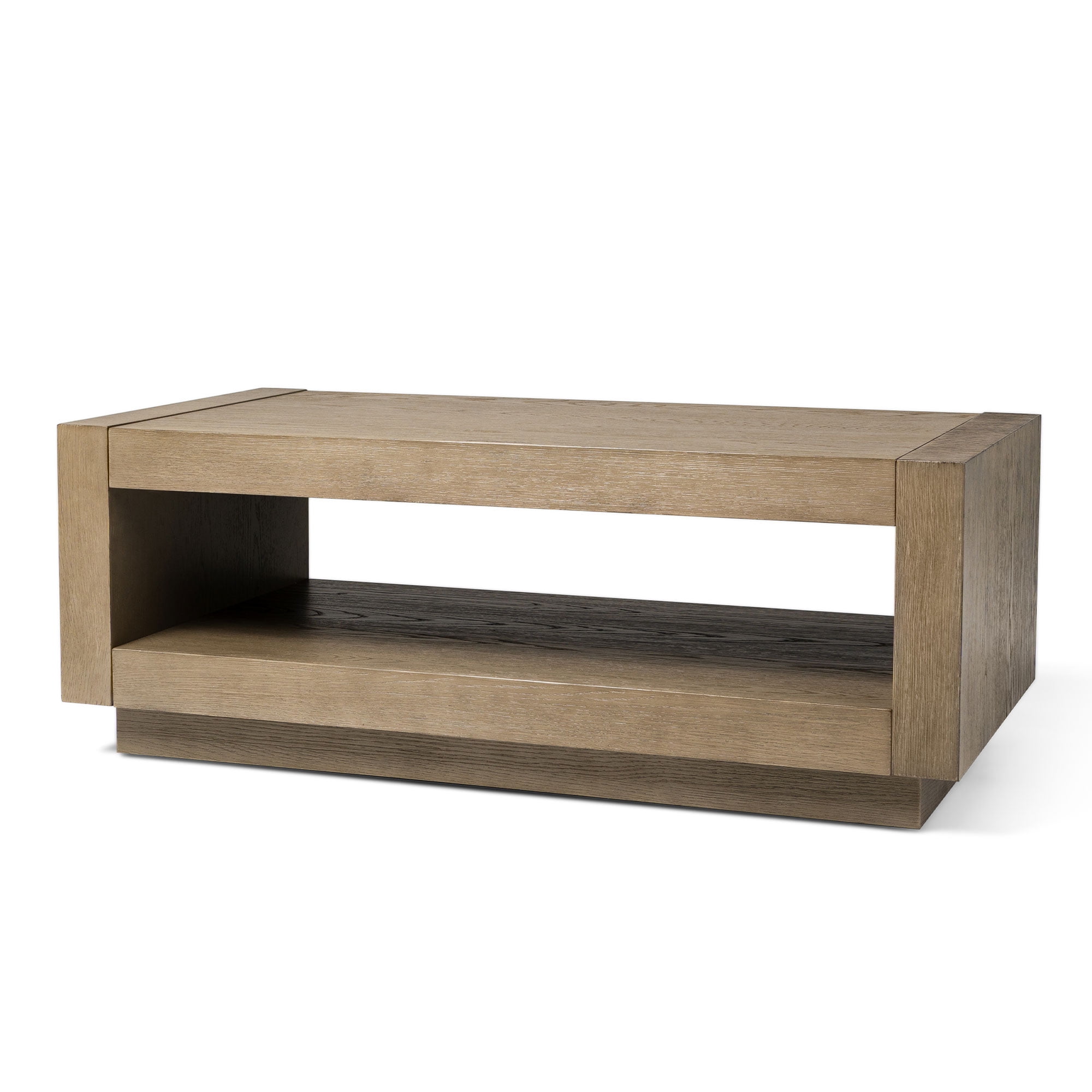 Open Box Maven Lane Contemporary Wooden Coffee Table in Refined Grey ...