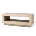 thumbnail image 1 of Maven Lane Artemis Contemporary Wooden Coffee Table in Refined White Finish, 1 of 7