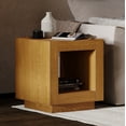 thumbnail image 1 of Maven Lane Artemis Contemporary Wooden Side Table in Refined Natural Finish, 1 of 7
