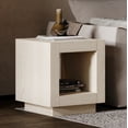 thumbnail image 1 of Maven Lane Artemis Contemporary Wooden Side Table in Refined White Finish, 1 of 2