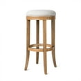 thumbnail image 1 of Open Box Maven Lane Eva Round Swivel Stool, Weathered Oak, Bar (4 Pack), 1 of 6