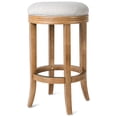 thumbnail image 1 of Open Box Maven Lane Eva Swivel Stool Weathered Oak,Counter Height (4 Pack), 1 of 6