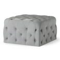 thumbnail image 1 of Maven Lane Henry Traditional Ottoman in Slate Fabric Upholstery, 1 of 6