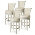 thumbnail image 1 of Open Box Maven Lane Pullman Swivel Bar Stool, White Oak, Bar Height (4 Pack), 1 of 6