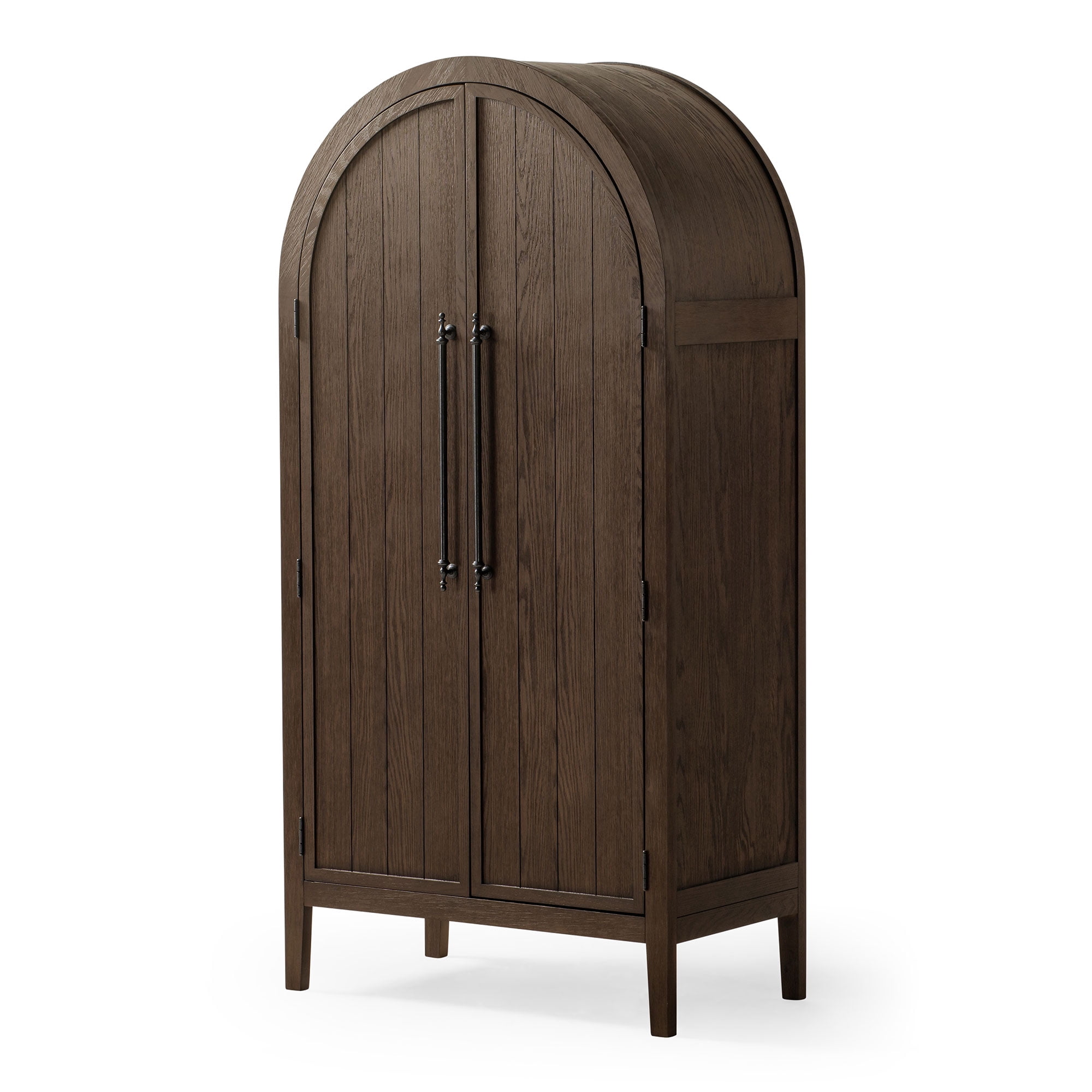 Maven Lane Selene Tall Wooden with Doors, Living Room Storage