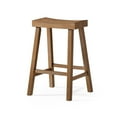 thumbnail image 1 of Open Box Maven Lane Vincent Wooden Rustic Kitchen Counter Stool,Natural Finish, 1 of 7