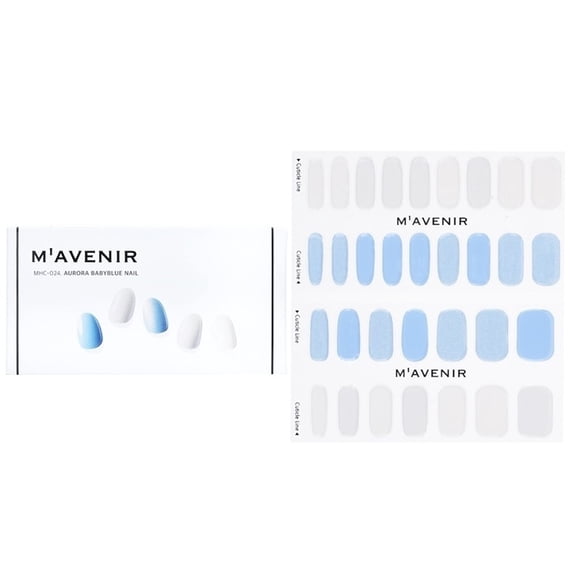 Mavenir Nail Sticker - Aurora Babyblue Nail